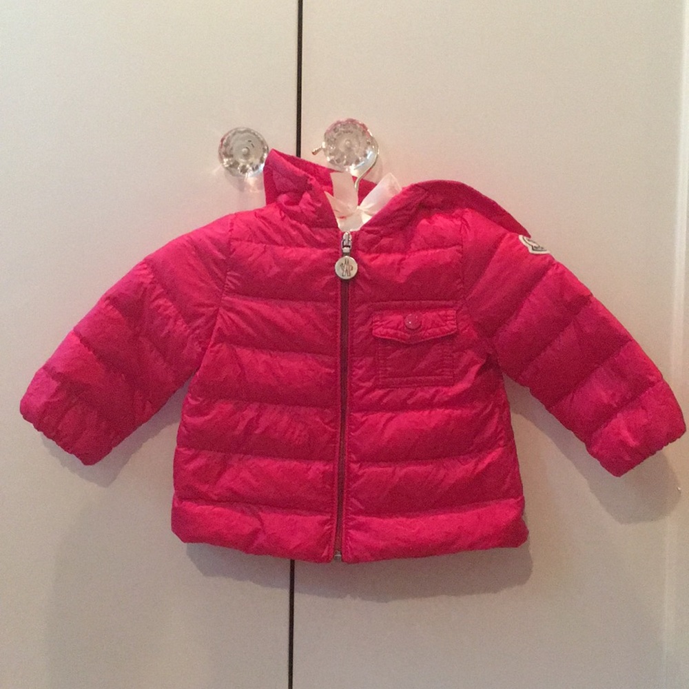 Moncler infant baby girl jacket (windbreaker) 3-6